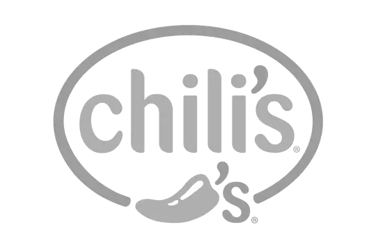 Logo del cliente Chili's para pines personalizados en Costa Rica