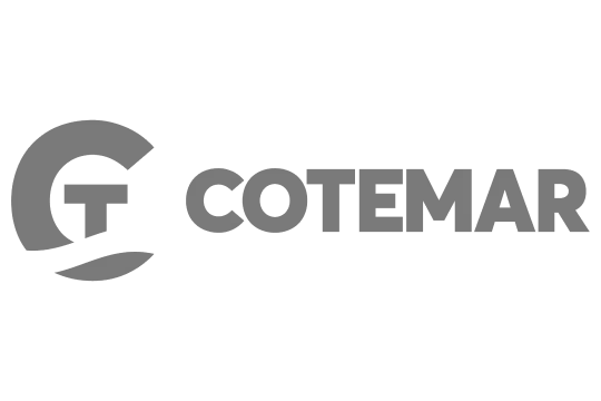Logo del cliente Cotemar para pines personalizados en Costa Rica